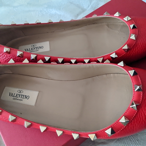 Valentino Rockstud Ballet Flat - Picture 3 of 6